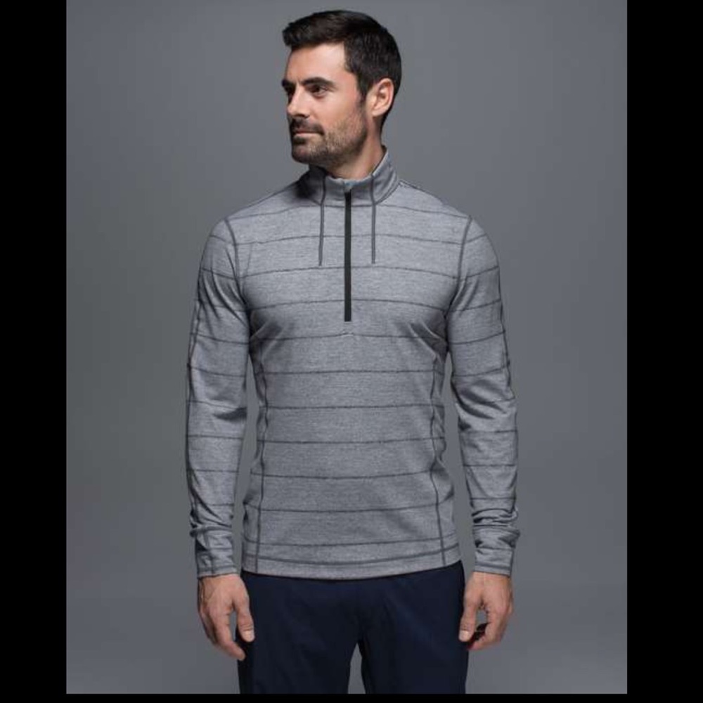 Lululemon Sweat Session 1/2 Zip *Silver - Picture 1 of 5